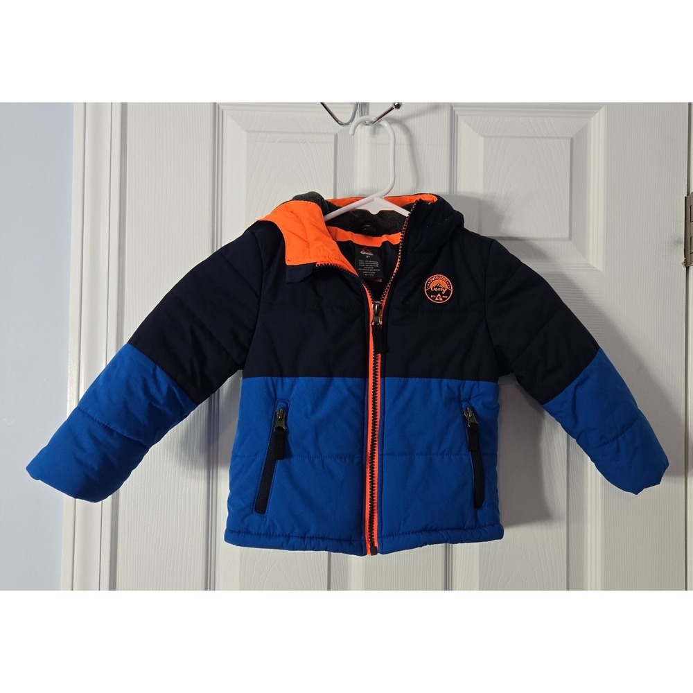 Gerry Toddler Boys Puffer Jacket Size 2T‎ Zipup hoodie